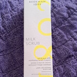 Beekman 1802 Milk Scrub - White and Yellow Packaging